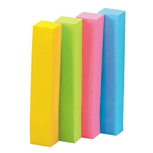 たのめーる】3M ポスト・イット 強粘着ふせん小 75×14mm ネオン