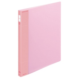 コクヨ　ポップリングファイル（スリム）　Ａ４タテ　２穴　１００枚収容　１０ｍｍとじ　背幅２１ｍｍ　ピンク　フ－ＰＳ４１０Ｐ　１冊