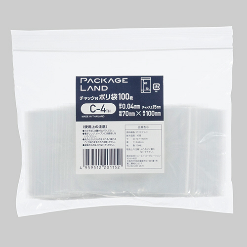 たのめーる】TANOSEE 規格袋 10号 0.03×180×270mm 1パック(100枚)の通販