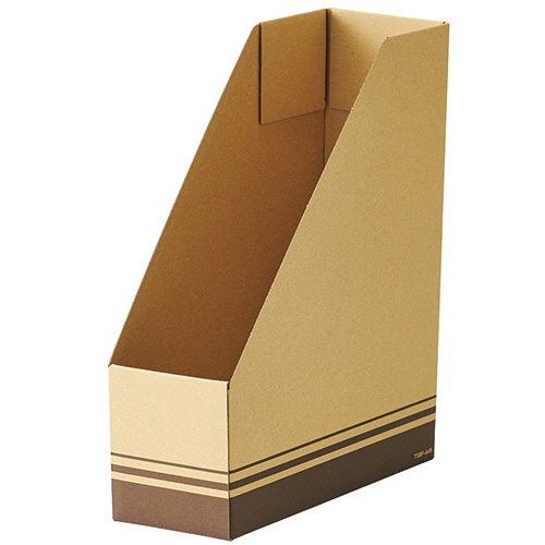 ＴＡＮＯＳＥＥ　ボックスファイル（ナチュラル）　Ａ４タテ　背幅１００ｍｍ　１パック（５冊）1