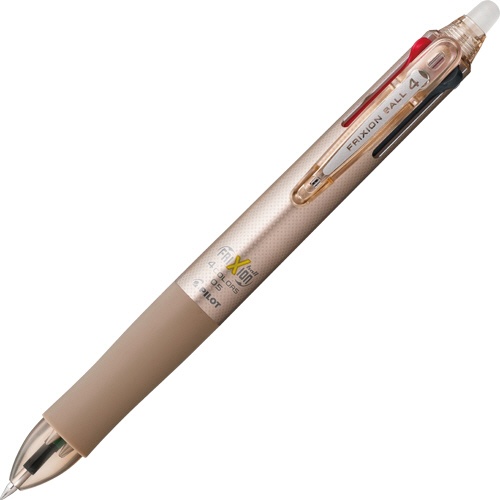 パイロット　多色ゲルインキボールペン　フリクションボール４　０．５ｍｍ　（軸色：シャンパンゴールド）　ＬＫＦＢ－８０ＥＦ－ＣＧＤ　１本1
