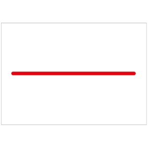 サトー　ＤＵＯＢＥＬＥＲ２２０用ラベル　赤１本線　１３３９９９２１１　１パック（１０巻）1