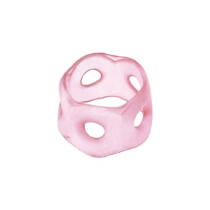コクヨ　リング型紙めくり（メクリン）　Ｍ　透明ピンク　メク－２１ＴＰ　１パック（５個）2