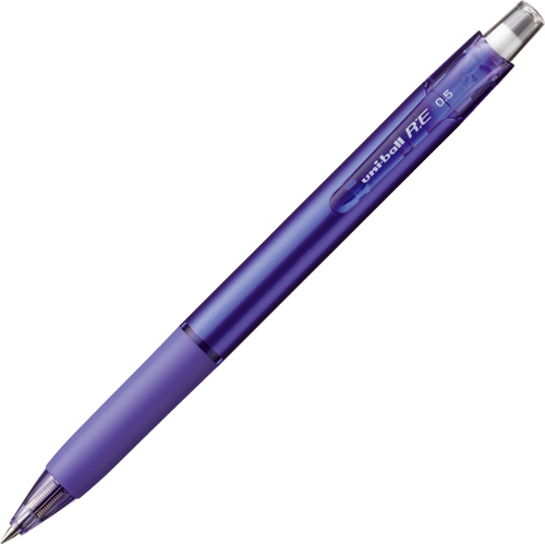 【クリックで詳細表示】三菱鉛筆 消せる ゲルインクボールペン ユニボールR：E 0.5mm バイオレット URN18005.12 1本 URN18005.12