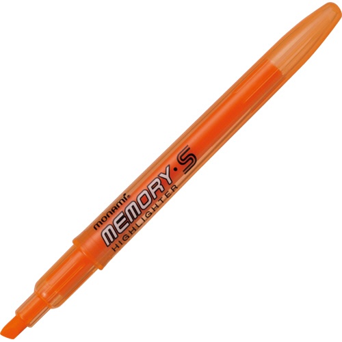 モナミ　蛍光ペン　ＭＥＭＯＲＹ・Ｓ　ＨＩＧＨＬＩＧＨＴＥＲ　橙　１８４０９　１本1