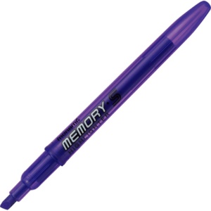 モナミ　蛍光ペン　ＭＥＭＯＲＹ・Ｓ　ＨＩＧＨＬＩＧＨＴＥＲ　紫　１８４１２　１本1