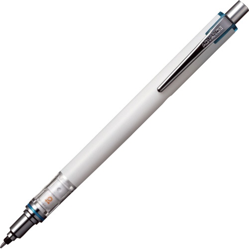 三菱鉛筆　シャープペンシル　クルトガ　アドバンス　０．５ｍｍ　（軸色：ホワイト）　Ｍ５５５９１Ｐ．１　１本1