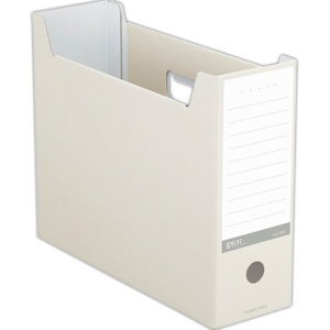 コクヨ　ファイルボックス（ＮＥＯＳ）　Ａ４ヨコ　背幅１０２ｍｍ　オフホワイト　Ａ４－ＮＥＬＦ－Ｗ　１冊1
