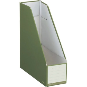 コクヨ　ファイルボックス（ＮＥＯＳ）　スタンドタイプ　Ａ４タテ　背幅１０２ｍｍ　オリーブグリーン　フ－ＮＥＬ４５０ＤＧ　１冊1
