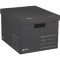 コクヨ　収納ボックス（ＮＥＯＳ）　Ｌサイズ　フタ付き　ブラック　Ａ４－ＮＥＬＢ－Ｄ　１個