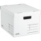 コクヨ　収納ボックス（ＮＥＯＳ）　Ｌサイズ　フタ付き　ホワイト　Ａ４－ＮＥＬＢ－Ｗ　１個