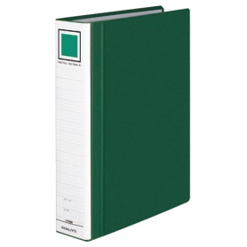 コクヨ　チューブファイル（エコツインＲ）　Ａ４タテ　５００枚収容　５０ｍｍとじ　背幅６５ｍｍ　緑　フ－ＲＴ６５０Ｇ　１冊