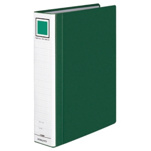 コクヨ　チューブファイル（エコツインＲ）　Ａ４タテ　５００枚収容　５０ｍｍとじ　背幅６５ｍｍ　緑　フ－ＲＴ６５０Ｇ　１冊1
