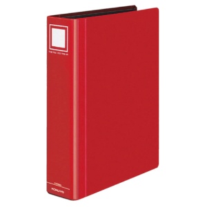コクヨ　チューブファイル（エコツインＲ）　Ａ４タテ　５００枚収容　５０ｍｍとじ　背幅６５ｍｍ　赤　フ－ＲＴ６５０Ｒ　１冊9