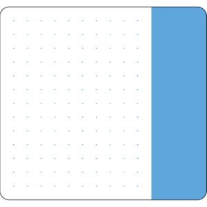 コクヨ　クリヤーホルダー用ラベル＜ＫａＴａＳｕ＞ふせんタイプ　Ｍ　青　タ－ＣＨ１２Ｂ　１パック（３０片：３片×１０シート）2