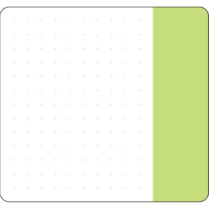 コクヨ　クリヤーホルダー用ラベル＜ＫａＴａＳｕ＞ふせんタイプ　Ｍ　緑　タ－ＣＨ１２Ｇ　１パック（３０片：３片×１０シート）2