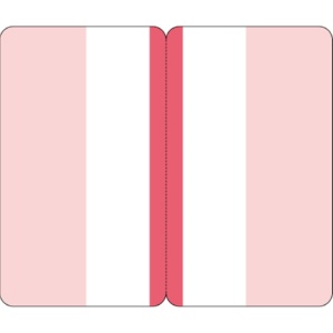 コクヨ　クリヤーホルダー用ラベル＜ＫａＴａＳｕ＞インデックスタイプ　Ｍ　赤　タ－ＣＨ２２Ｒ　１パック（３０片：３片×１０シート）2