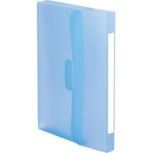 ＴＡＮＯＳＥＥ　ＰＰ製ケースファイル　Ａ４　２３０枚収容　背幅２３ｍｍ　ブルー　１パック（３冊）4