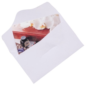 名刺型封筒　１１２×７０ｍｍ　１００ｇ／ｍ２　白　１パック（１０枚）2