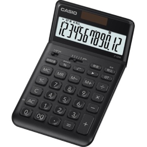 カシオ　デザイン電卓　１２桁　ジャストタイプ　ブラック　ＪＦ－Ｓ２００－ＢＫ－Ｎ　１台1