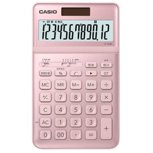 カシオ　デザイン電卓　１２桁　ジャストタイプ　ライトピンク　ＪＦ－Ｓ２００－ＰＫ－Ｎ　１台2