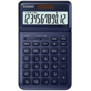 カシオ　デザイン電卓　１２桁　ジャストタイプ　ネイビー　ＪＦ－Ｓ２００－ＮＹ－Ｎ　１台2