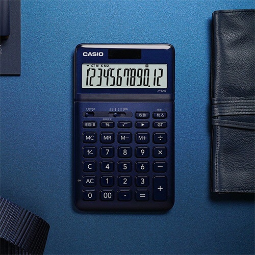 カシオ　デザイン電卓　１２桁　ジャストタイプ　ネイビー　ＪＦ－Ｓ２００－ＮＹ－Ｎ　１台6