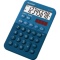 シャープ　カラー・デザイン電卓　８桁　ミニミニナイスサイズ　ブルー系　ＥＬ－７６０Ｒ－ＡＸ　１台