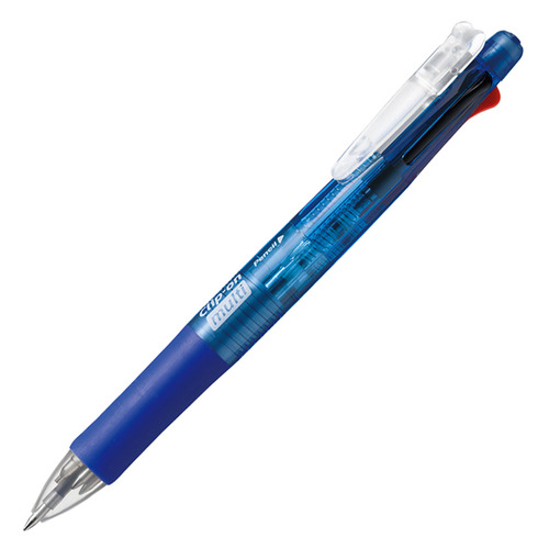 【クリックで詳細表示】ゼブラ 多機能ペン クリップ-オン マルチ (軸色 青) B4SA1-BL 1本 B4SA1-BL