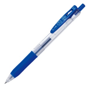 ゼブラ　ジェルボールペン　サラサクリップ　０．４ｍｍ　青　ＪＪＳ１５－ＢＬ　１本1