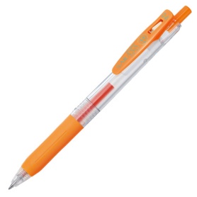 ゼブラ　ジェルボールペン　サラサクリップ　０．４ｍｍ　オレンジ　ＪＪＳ１５－ＯＲ　１本
