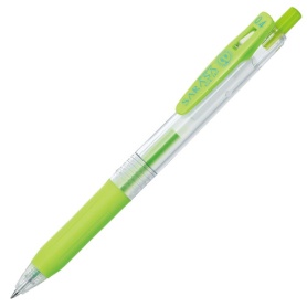 ゼブラ　ジェルボールペン　サラサクリップ　０．４ｍｍ　ライトグリーン　ＪＪＳ１５－ＬＧ　１本