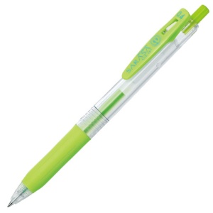 ゼブラ　ジェルボールペン　サラサクリップ　０．４ｍｍ　ライトグリーン　ＪＪＳ１５－ＬＧ　１本1