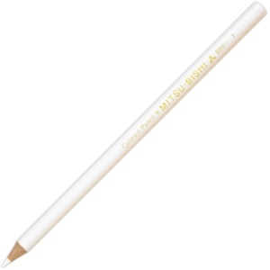 三菱鉛筆　色鉛筆８８０級　白　Ｋ８８０．１　１ダース（１２本）1