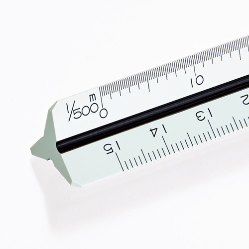 ＴＡＮＯＳＥＥ　三角スケール　家屋用　１５ｃｍ　１個2