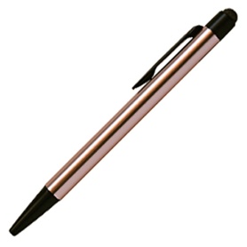 三菱鉛筆　ジェットストリーム　スタイラス　単色ボールペン＆タッチペン　０．７ｍｍ　黒　（軸色：ピンクゴールド）　ＳＸＮＴ８２３５０７Ｐ７４　１本