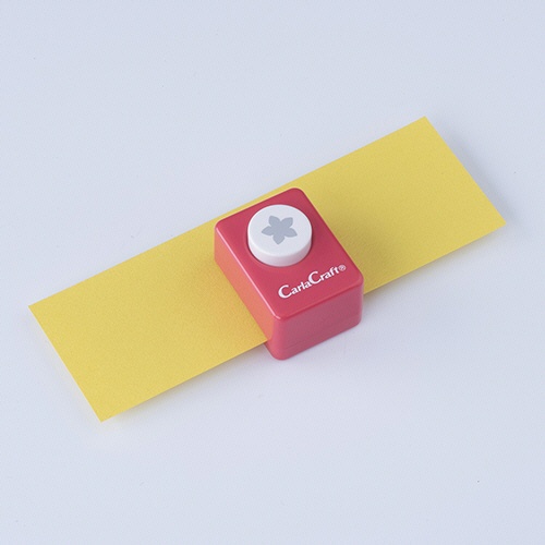 カール事務器　クラフトパンチ　スモールサイズ　キキョウ（Ｍ）　ＣＰ－１　１個3