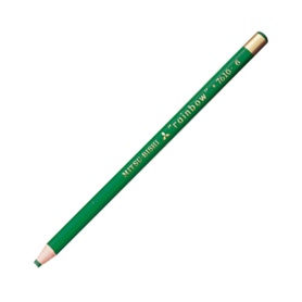 三菱鉛筆　色鉛筆７６１０（水性ダーマトグラフ）　緑　Ｋ７６１０．６　１ダース（１２本）