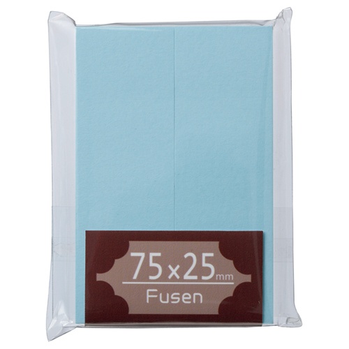 ＴＡＮＯＳＥＥ　ふせん　７５×２５ｍｍ　空　１パック（２冊）1