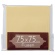 ＴＡＮＯＳＥＥ　ふせん　７５×７５ｍｍ　クリーム　１冊1