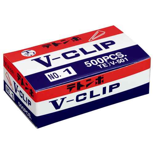 楽天 送料無料にならない Vクリップ テトンボ たのめーる】ミツヤ 大 V-501 ゴールド 29mm テープ・結束具