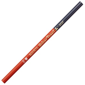 三菱鉛筆　色鉛筆　朱藍　７：３　Ｋ２６３７　１ダース（１２本）2