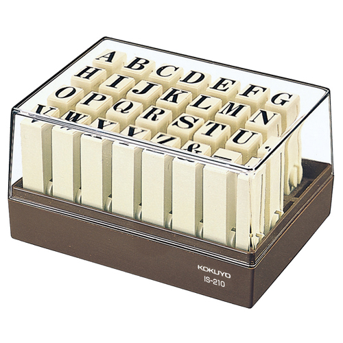 【エルの口絵】ロートレック　リトグラフ　ED、エンポススタンプ　承認印有　限定 たのめーる】コクヨ エンドレススタンプ(英字セット) 初号 IS