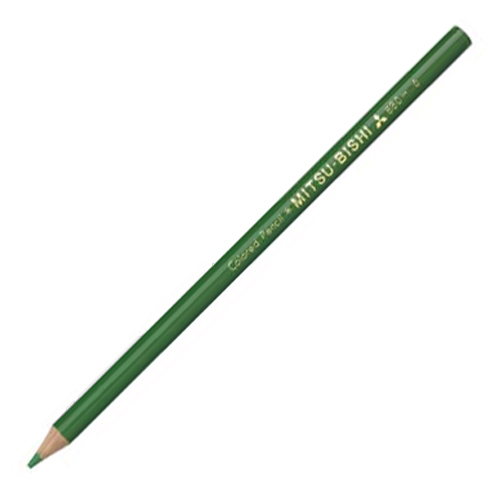 たのめーる】三菱鉛筆 色鉛筆880級 みどり K880.6 1ダース(12本)の通販