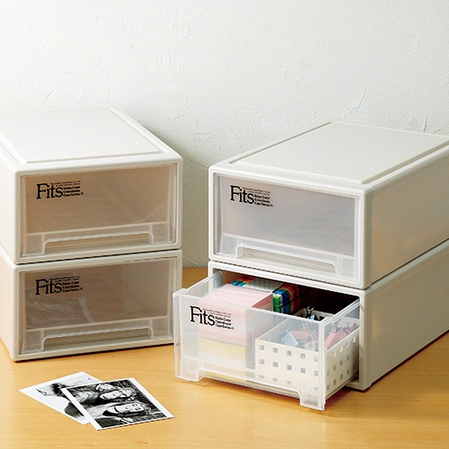 天馬　Ｆｉｔｓ　フィッツケース　プチ　Ｗ１８４×Ｄ２７２×Ｈ１０２ｍｍ　カプチーノ　１個3