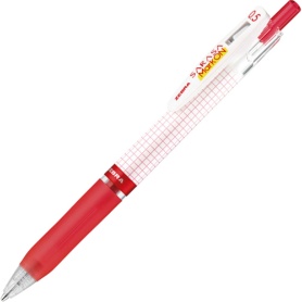 ゼブラ　ジェルボールペン　サラサマークオン　０．５ｍｍ　赤　ＪＪ７７－Ｒ　１本