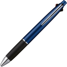 三菱鉛筆　多機能ペン　ジェットストリーム４＆１　０．３８ｍｍ　（軸色：ネイビー）　ＭＳＸＥ５１０００３８．９　１本