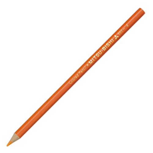 たのめーる】三菱鉛筆 色鉛筆880級 だいだいいろ K880.4 1ダース(12本 