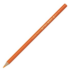 三菱鉛筆　色鉛筆８８０級　だいだいいろ　Ｋ８８０．４　１ダース（１２本）