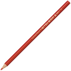 三菱鉛筆　色鉛筆８８０級　朱色　Ｋ８８０．１６　１ダース（１２本）1